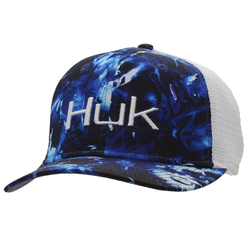 HUK Men’s Camo Trucker Cap image number 1