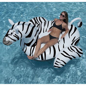 Swimline Giant Zebra Ride-On Float