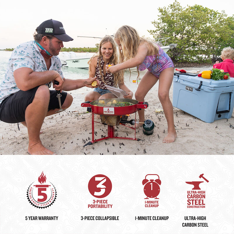 The Drifter Series FIREDISC 215 Table Top Portable Propane Cooker image number 8