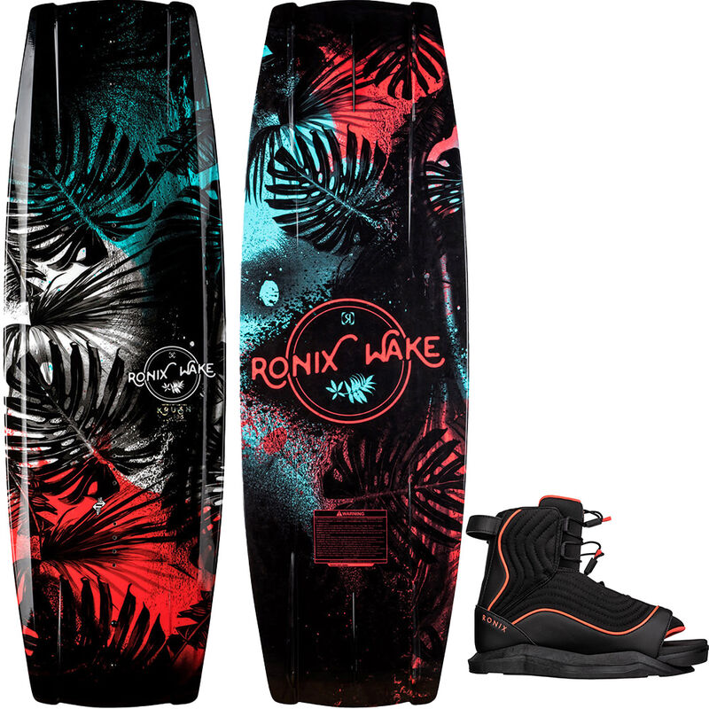 Ronix Women's Krush Wakeboard with Luxe Boots image number 1