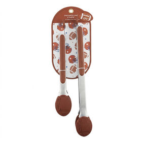 Phantom Chef 12 in Brown Gridiron Tong Set 