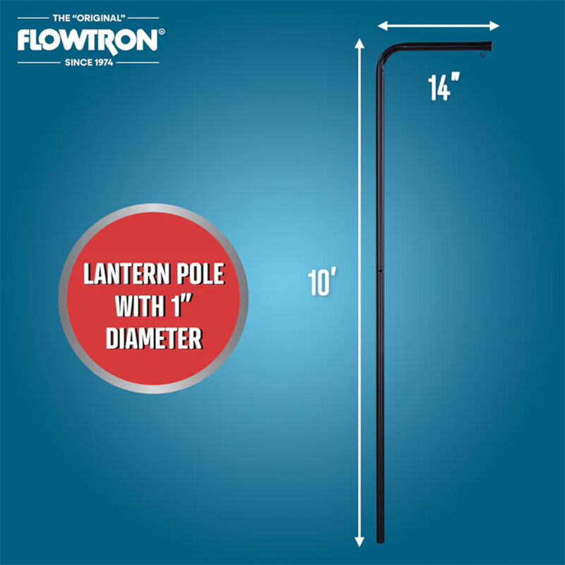 Flowtron SP-200 10 in Security Lantern Pole for Outdoor Bug Zappers  image number 3