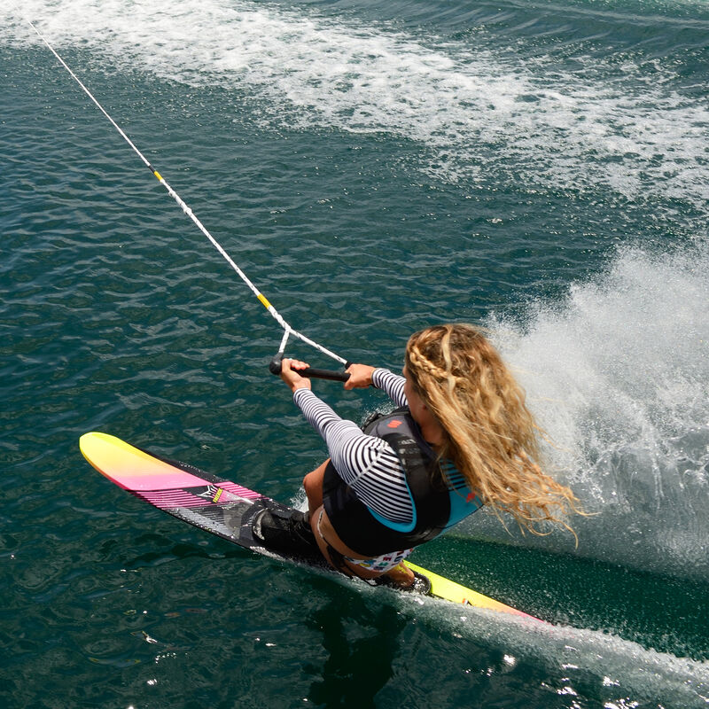 HO Women's Freeride Slalom Waterski With Free-Max Binding And Rear Toe Plate image number 5