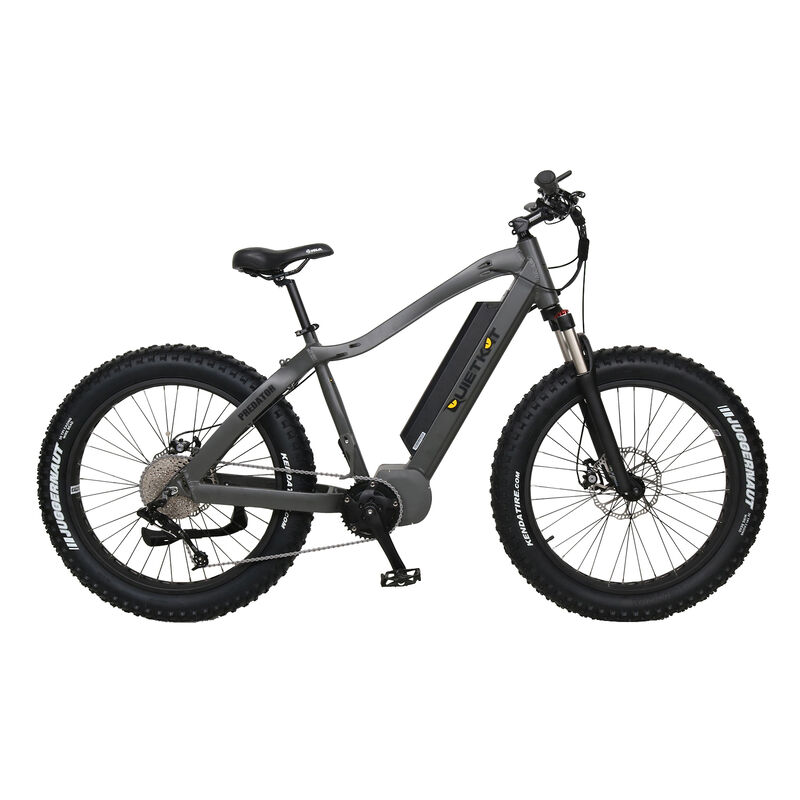 QuietKat Predator 750-Watt Electric Mountain Bike 19", Charcoal image number 2