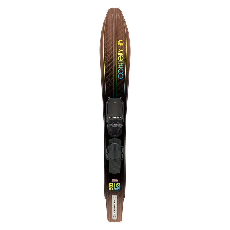 Connelly Big Daddy Slalom Waterski with Adjustable Velcro Binding and Rear Toe image number 1