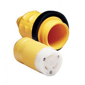 Marinco Female Connector with Cover and Rings