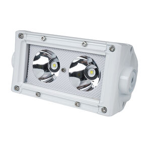 New - 6.5inch Marine Grade Single Row Straight Light Bar with 20-Watt 2 x 10W High Intensity OSRAM LEDs