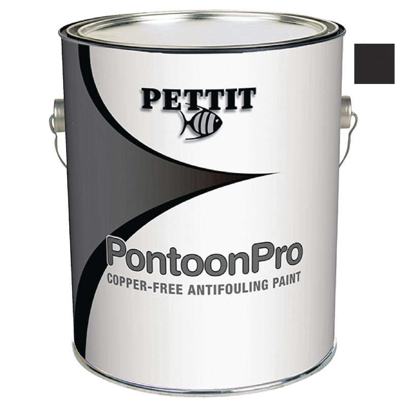 Pettit Black Pontoon Paint, Gallon image number 1
