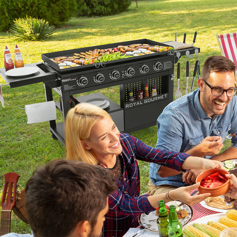 Royal Gourmet 44" 6-Burner Gas Griddle image number 11