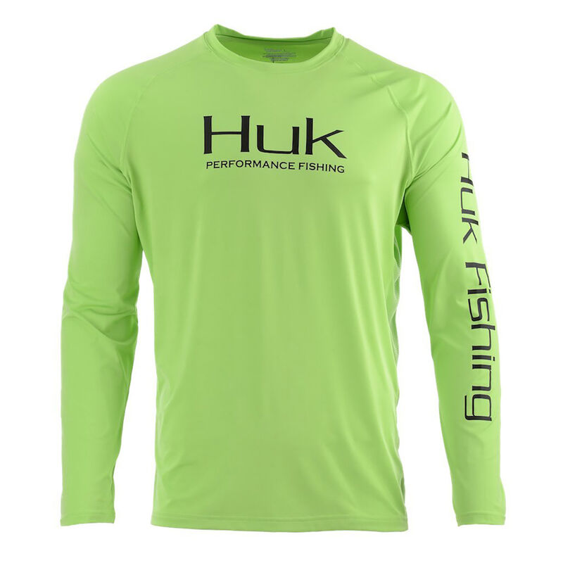HUK Men’s Pursuit Vented Long-Sleeve Tee image number 15