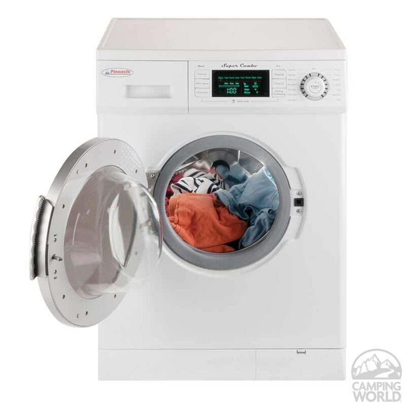 Pinnacle Super Combo Washer/Dryer 4400 with Automatic Water Level and Sensor Dry, White image number 7