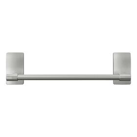 Command Bath 9&rdquo; Hand Towel Bar, Satin Nickel