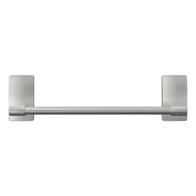 Command Bath 9&rdquo; Hand Towel Bar, Satin Nickel image number 1