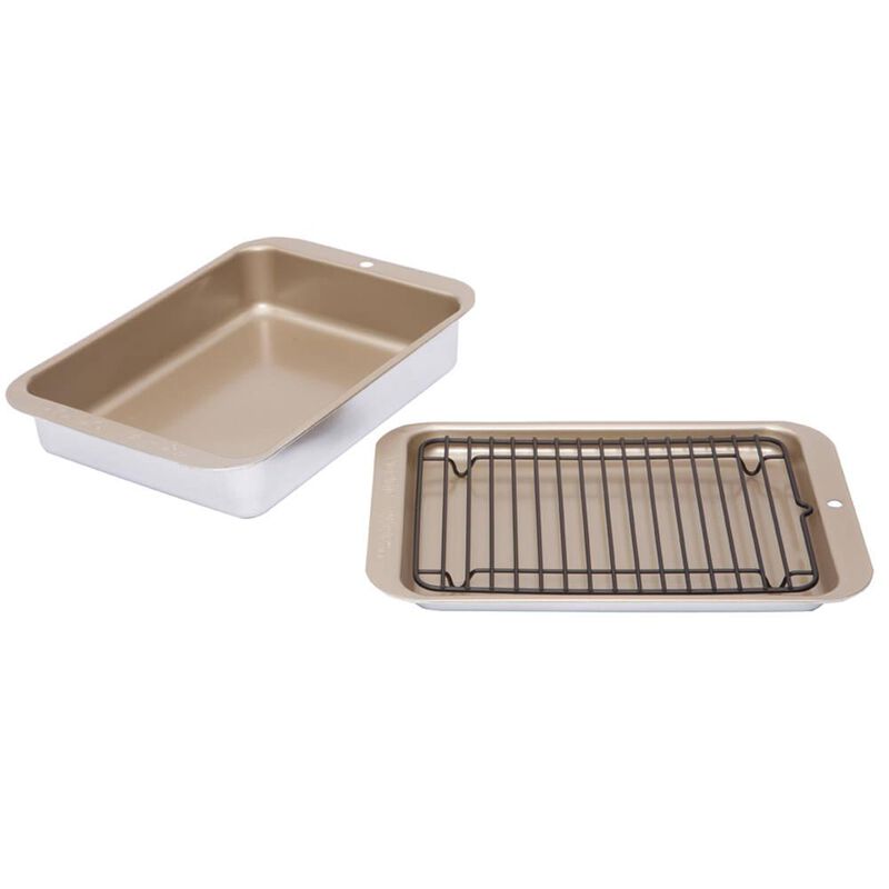 Compact Grill and Bake Set, 3 Piece image number 1