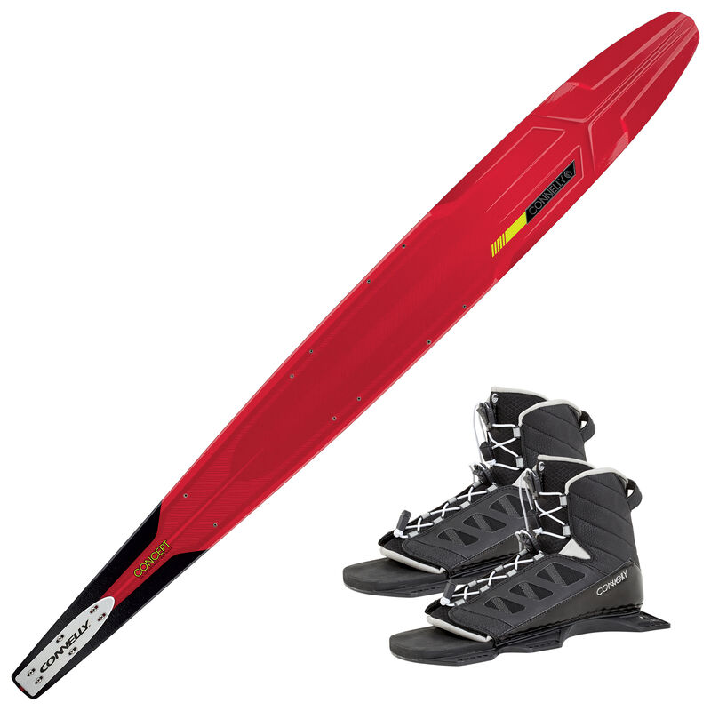 Connelly Concept Slalom Waterski With Double Shadow Bindings image number 2