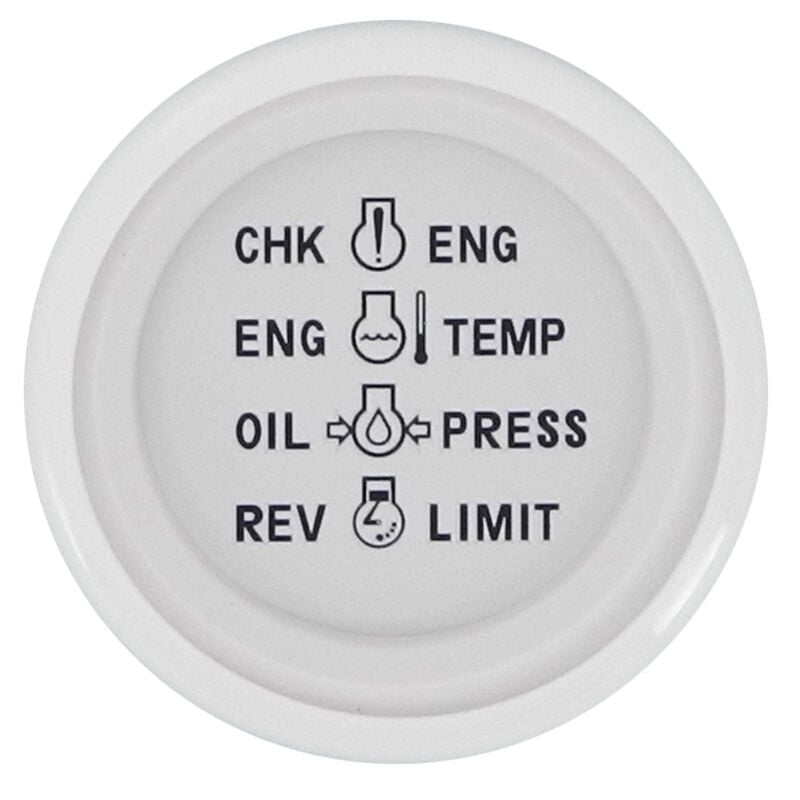 Sierra Arctic 2" Warning Light Gauge, Sierra Part #68386P image number 1