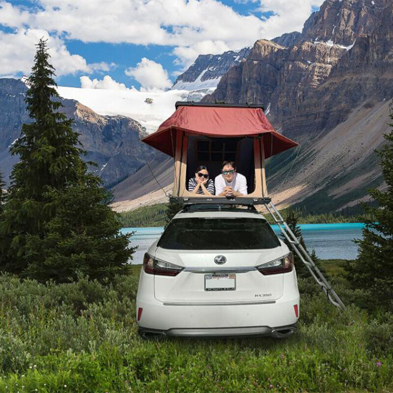 Trustmade Max Hardshell Rooftop Tent, Black/Beige image number 3