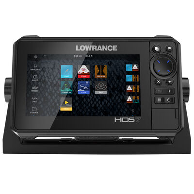 Lowrance HDS-7 LIVE w/ Active Imaging 3-in-1 Transom Mount & C-MAP Pro Chart