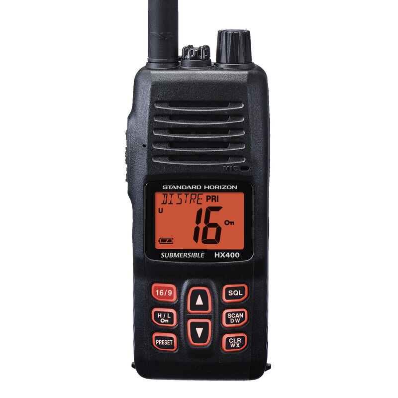 Standard Horizon HX400 Handheld VHF Radio image number 1