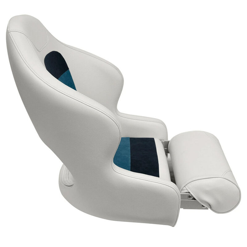 Wise Deluxe Series Pontoon Bucket Seat with Flip-Up Bolster image number 11