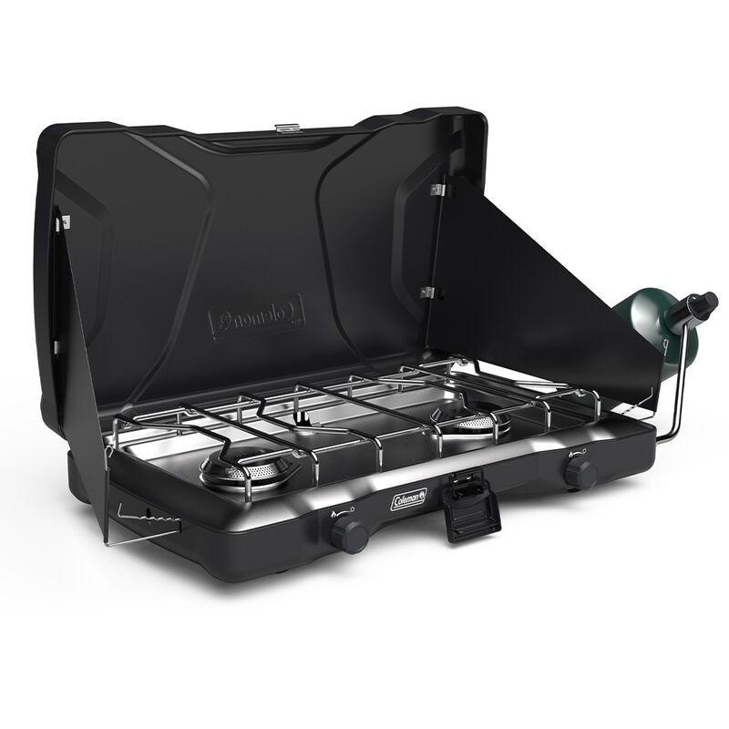 Coleman Triton 2-Burner Propane Camping Stove image number 1