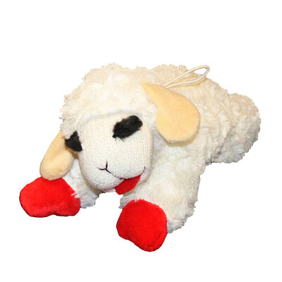 Lamb Chop Dog Toy, 10-1/2”H 