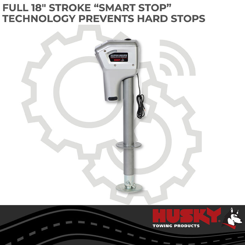 Husky Towing 82022 Super Brute Power Tongue Jack, 5000 lbs. image number 10