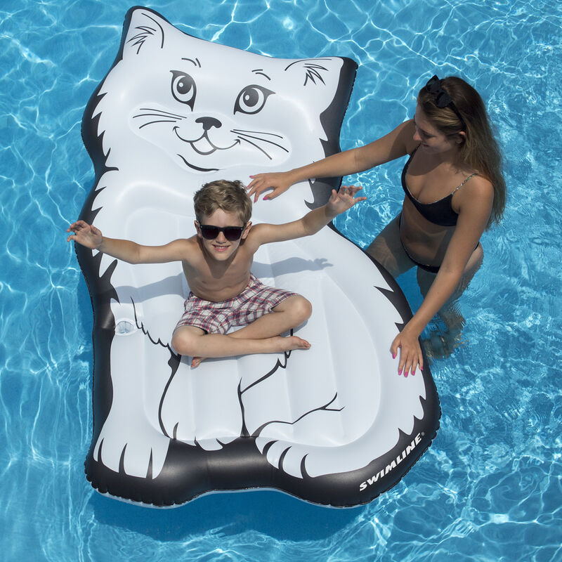 Swimline Purrfect Kitty Float image number 4