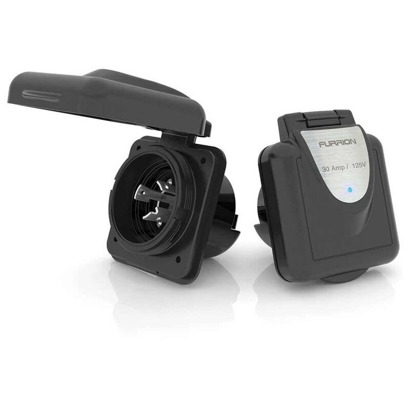 Furrion 30A Marine Power Smart Inlet image number 1