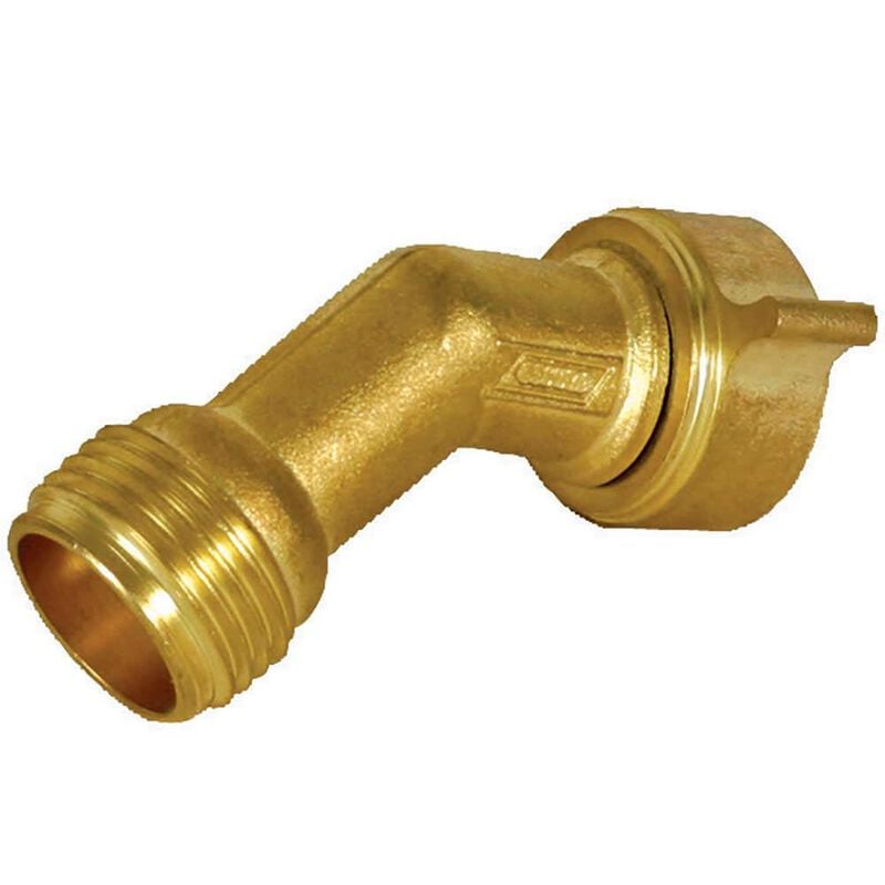 Camco 45 Degree Water Hose Elbow image number 1