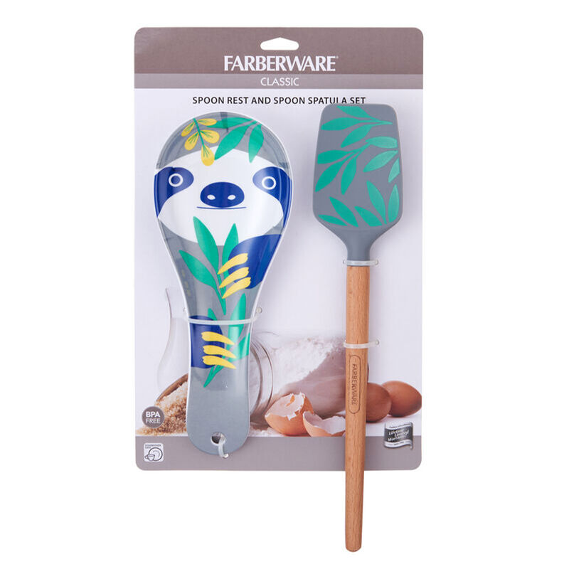 Farberware Spoon Rest and Spatula Set image number 2