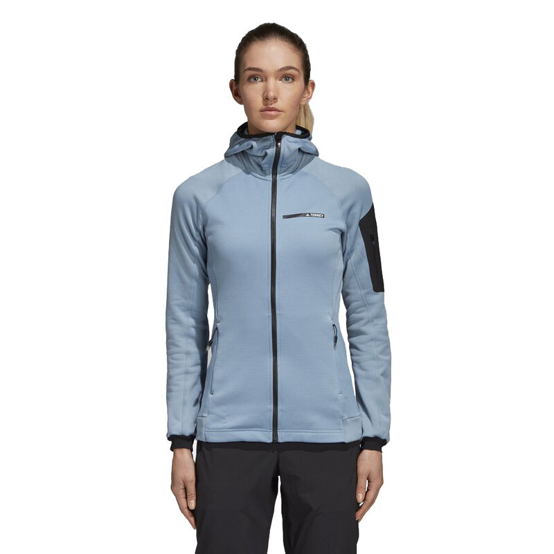 Adidas Women's Terrex Stockhorn Fleece Full-Zip Hoodie image number 1