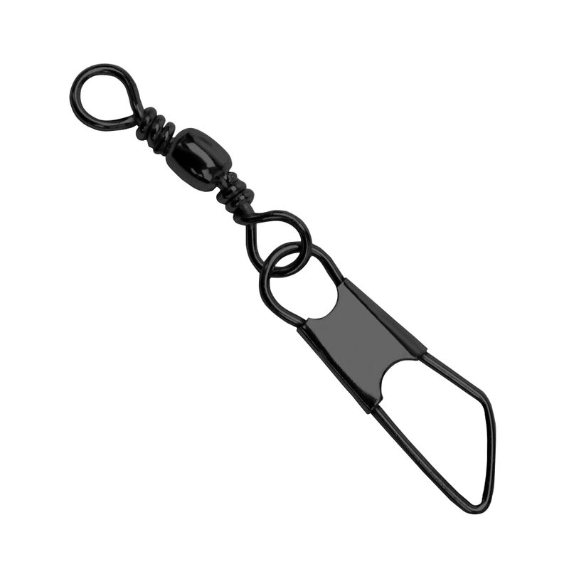 Eagle Claw Barrel Swivel with Safety Snap image number 2