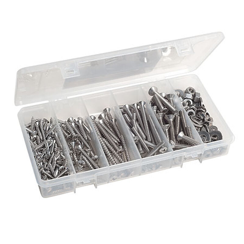 Combination Stainless Fastener Kit, 328 pieces image number 1