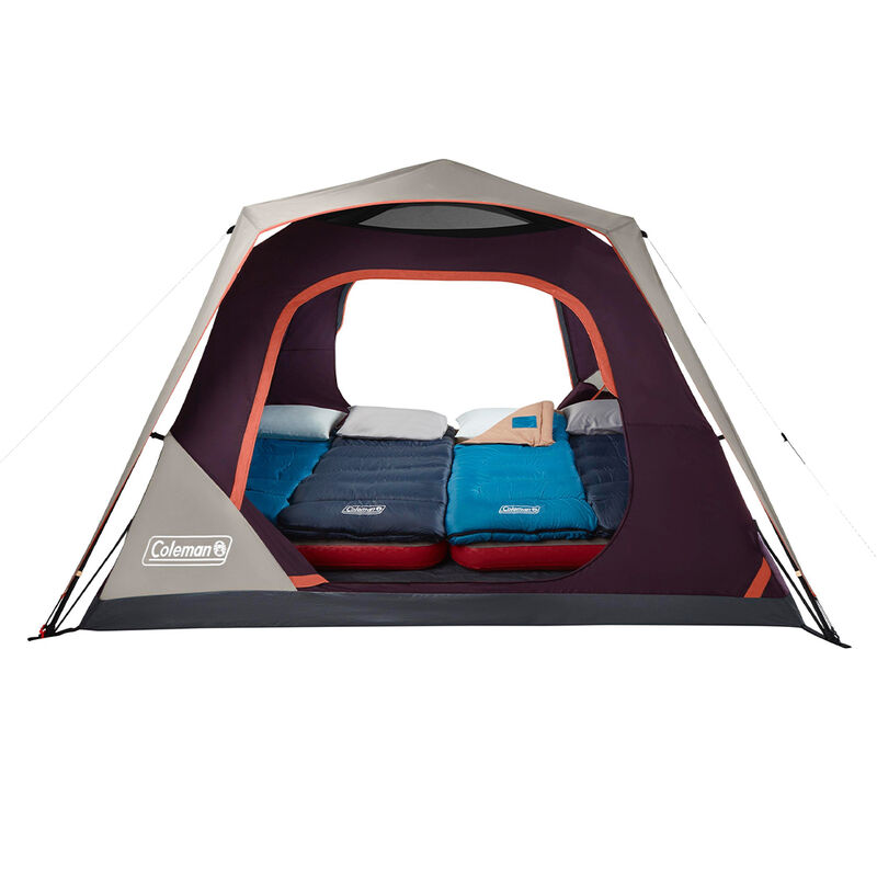 Coleman Skylodge 6-Person Instant Camping Tent, Blackberry image number 4