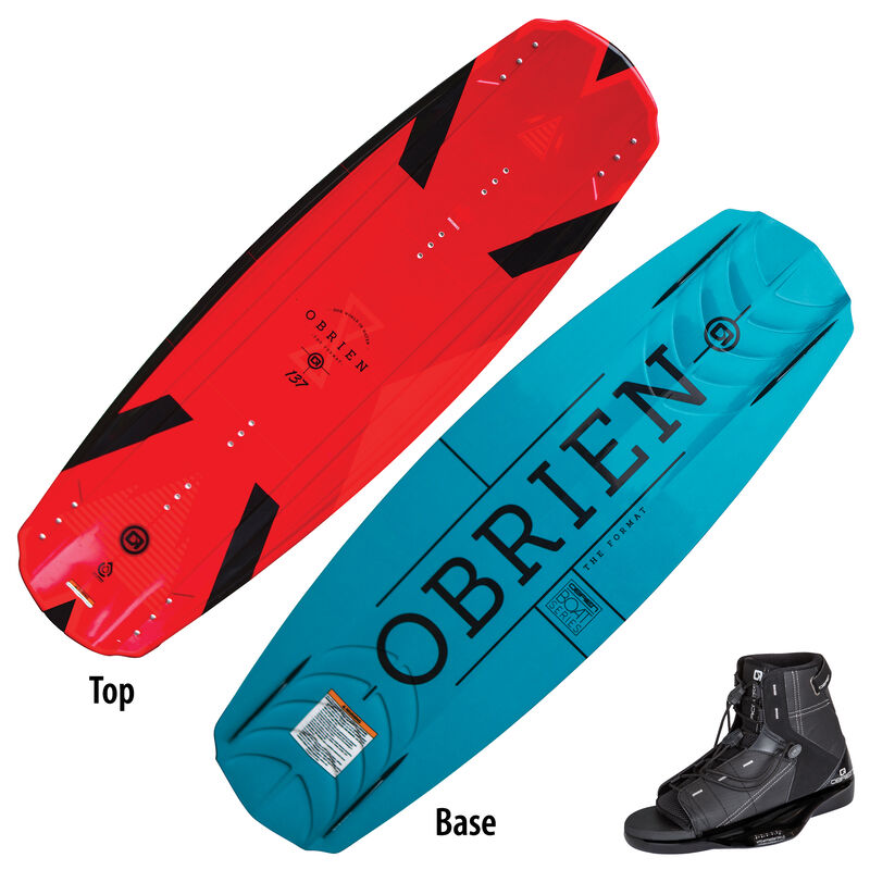 O'Brien Format Wakeboard With Access Bindings image number 1