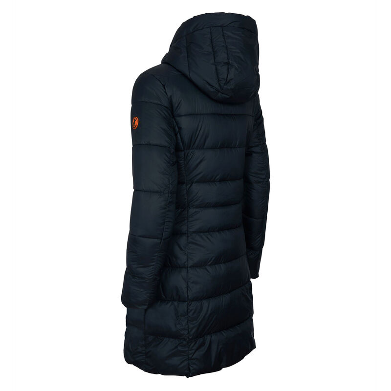 Save The Duck Women's Giga Long Quilted Winter Coat image number 3