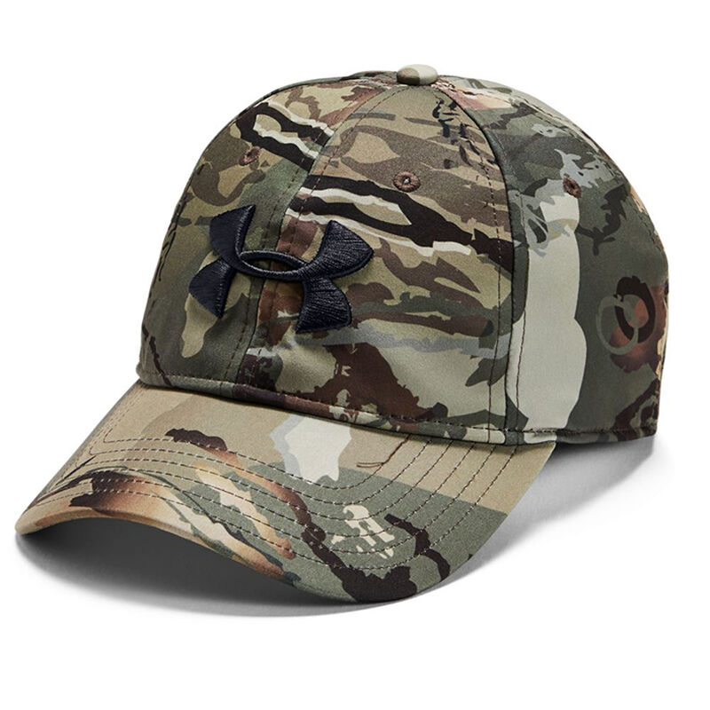 Under Armour Men's Camo Stretch-Fit Cap image number 1
