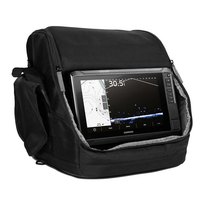 Garmin ECHOMAP UHD2 93SV LiveScope Plus Ice Fishing Bundle LI w/ECHOMAP UHD2 93sv, LiveScope Plus System & Lithium-ion Battery image number 3