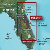 Garmin BlueChart g2 HD Cartography, Florida East Coast/Kissimmee River System