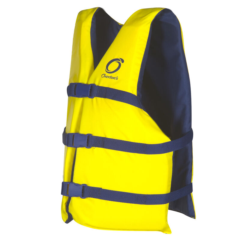 Overton's Adult Nylon Life Jacket, Yellow image number 6