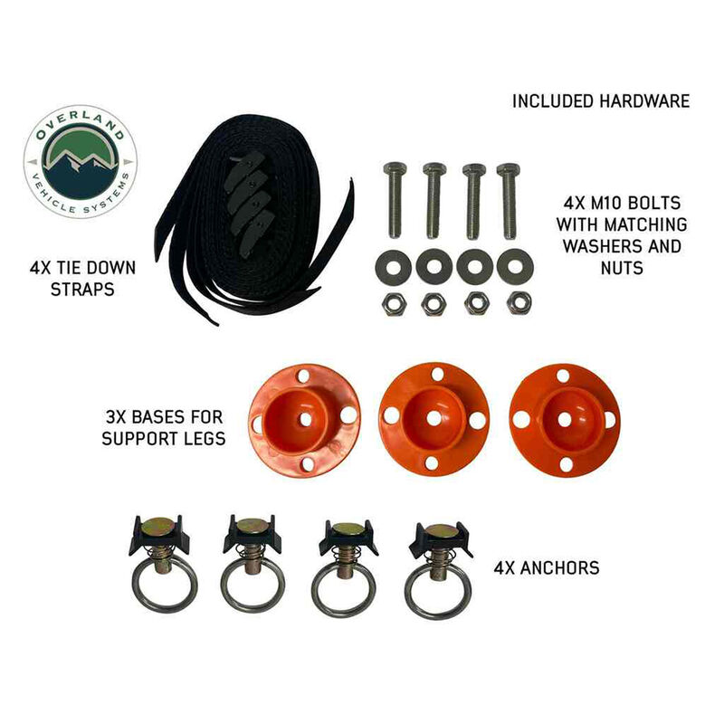 Overland Vehicle Systems Camp Cargo Box Kitchen with Slide Out Sink, Cooking Shelf, and Work Station image number 5