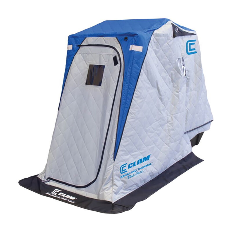 Clam Outdoors Kenai Pro One-Person Thermal Ice Shelter image number 1