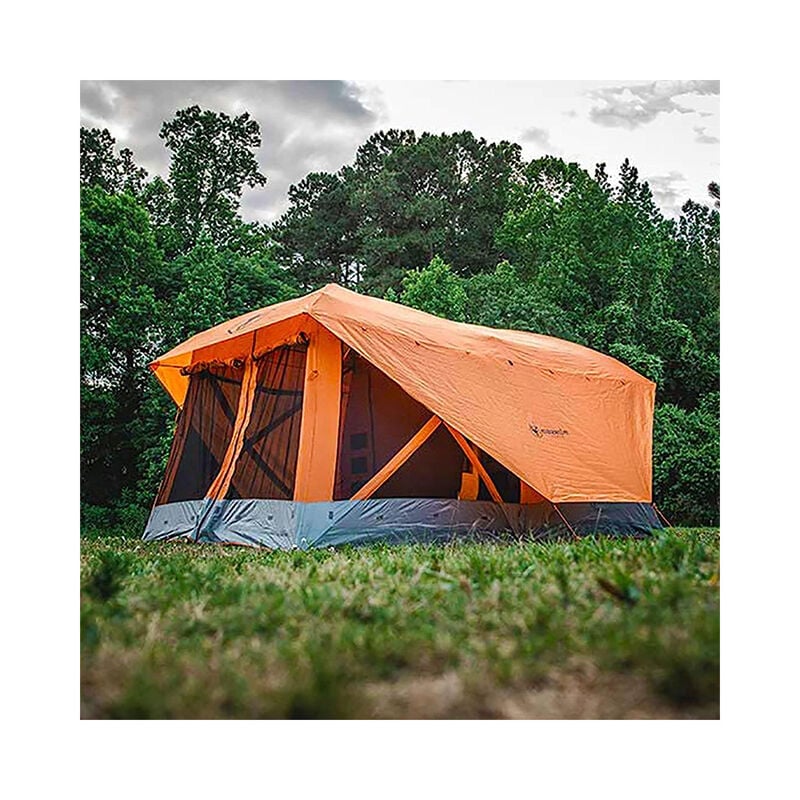 Gazelle Tents T4 Plus Hub Tent, Sunset Orange image number 11
