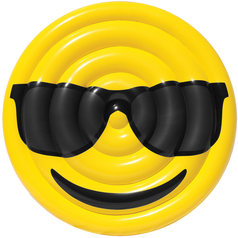 Sportsstuff Emoji Cool Guy/Nerd Pool Float image number 1