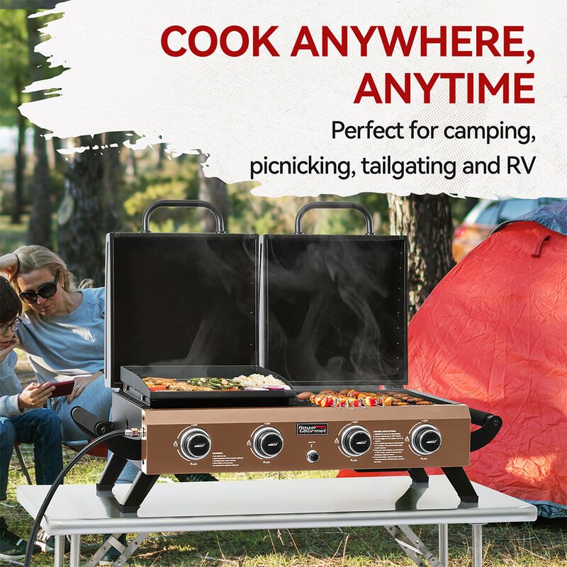 ROYAL GOURMET CORP 4-Burner Grill Combo image number 10