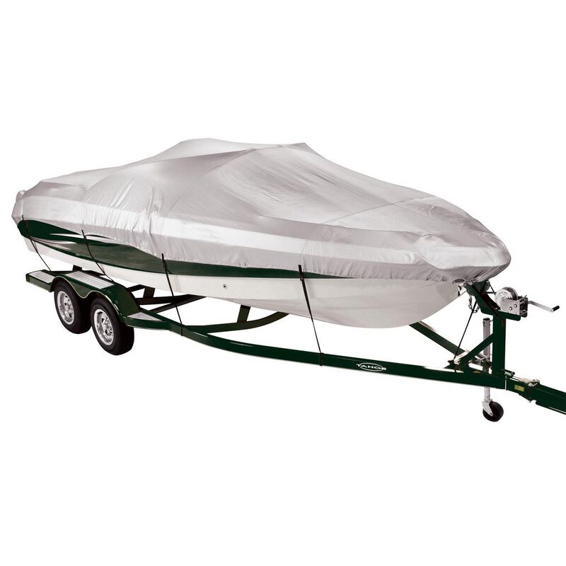 Covermate 150 Mooring and Storage Boat Cover for 14'-16' V-Hull Fishing Boat image number 1