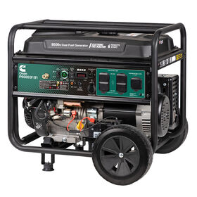 Cummins Onan P9500DF EFI Dual-Fuel Portable Generator, EPA+CARB