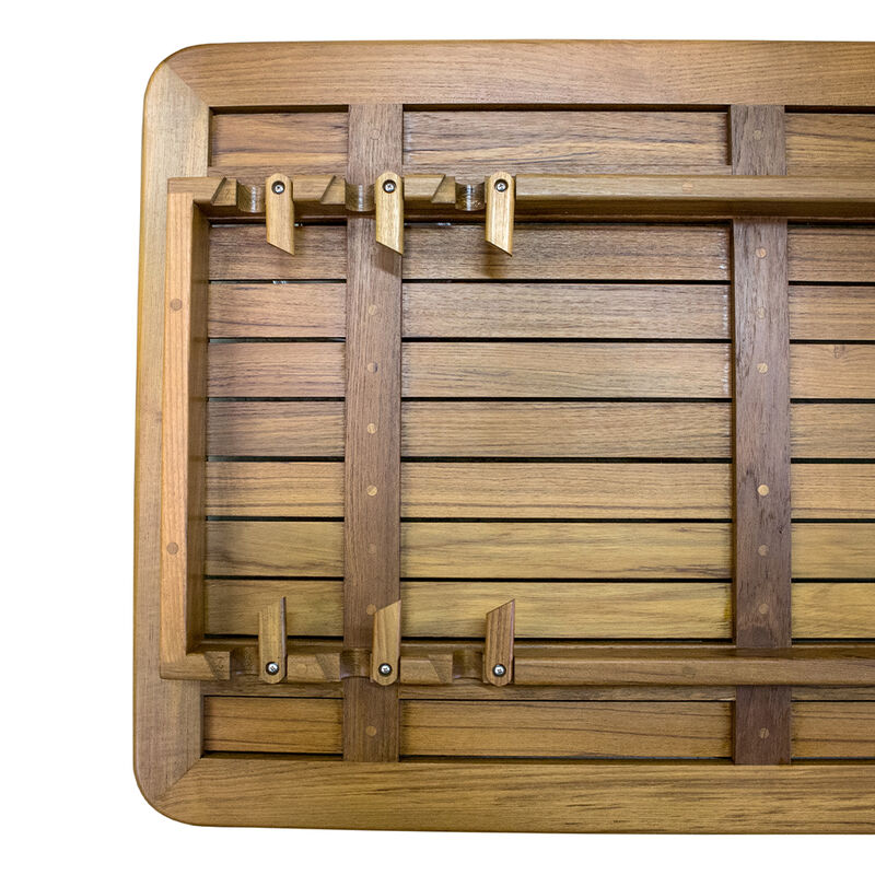 Whitecap Large Adjustable Slat Top Table image number 4