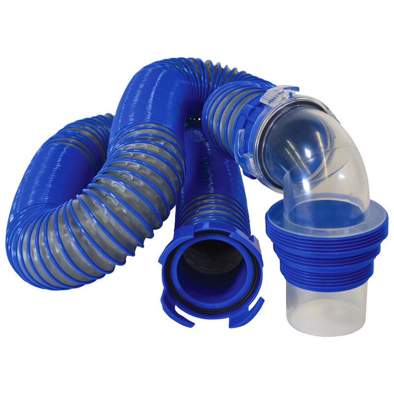 Duraflex Pliable Sewer Hose Kit, 20 Foot Extended Length image number 4